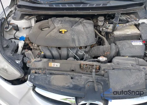 2013 Hyundai Elantra Gls from USA, damaged, VIN KMHDH4AE7DU858457